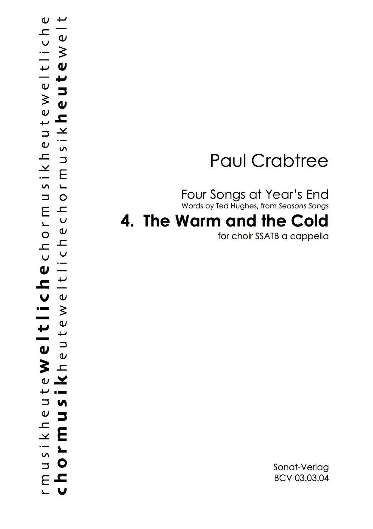 The warm and the cold